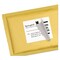 Avery 3.33 in. x 4 in. Shipping Labels with TrueBlock Technology for Inkjet Printers - White (6/Sheet, 100 Sheets/Box)